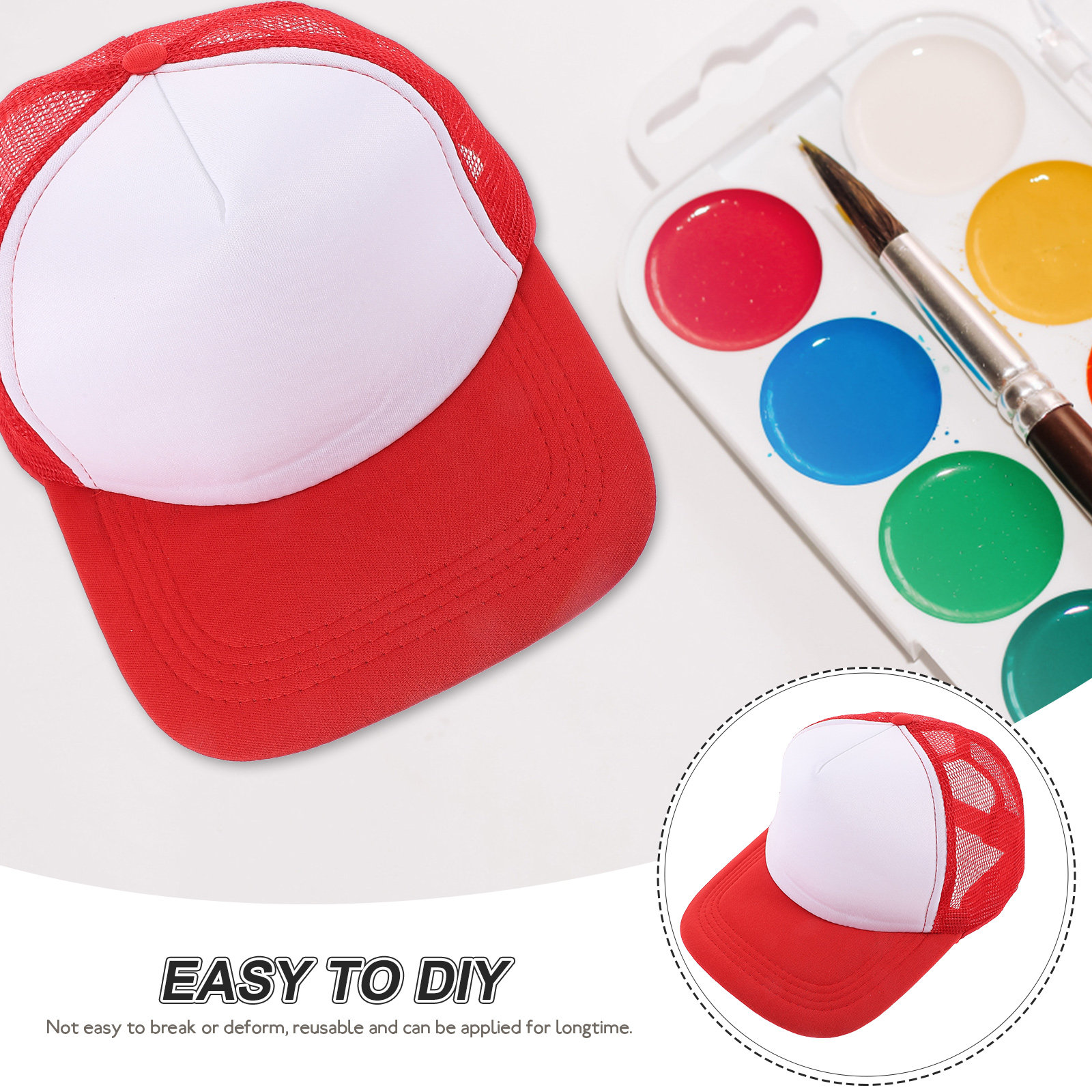 10 Adet Boş Beyzbol Şapkası, F - Hat Sublimation Blank incelemesi ve fiyatı